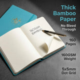 Dark woodland mushroom journal notebook